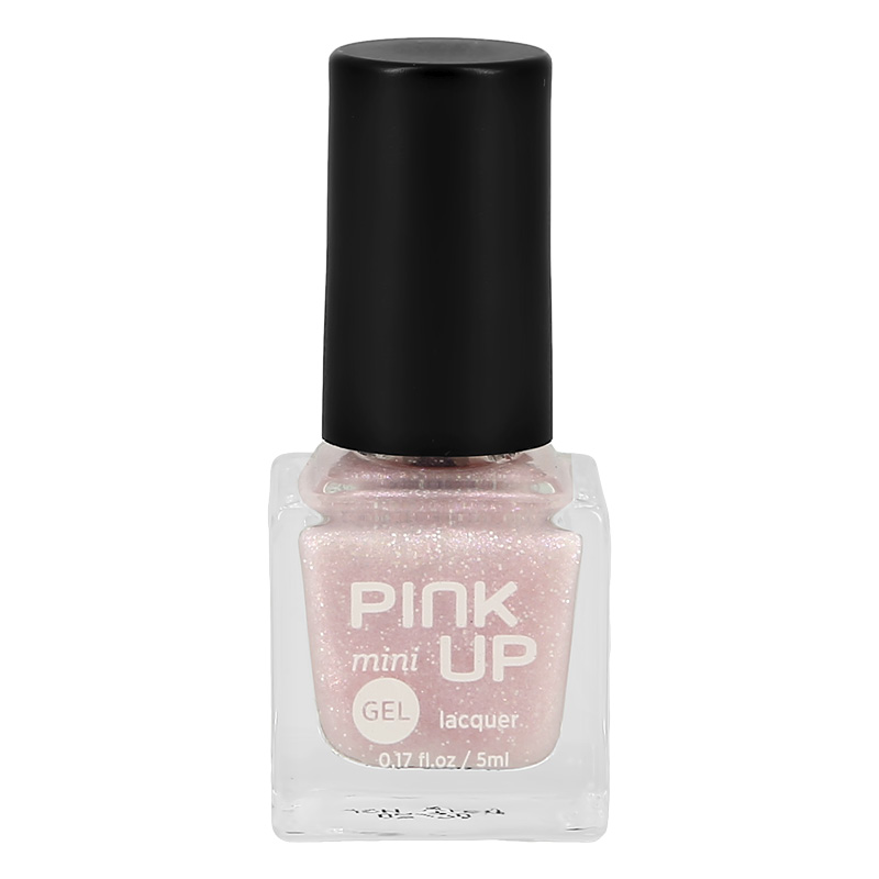 Лак для ногтей Pink Up Mini Gel с эффектом геля тон 02